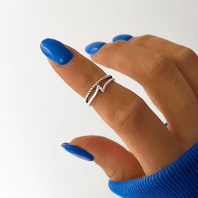 Anillo Midi ring rayo wild 