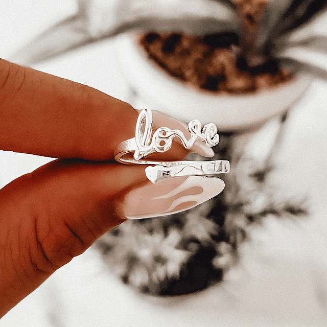 Anillo Love “Amor Infinito” - Adaptable 