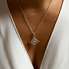  Collar Nudo de Bruja Eternal - Cuarzo Cristal