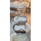 Moisés a crochet -70x40 cm 3