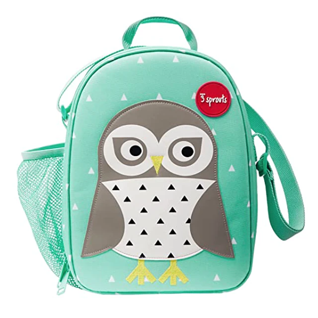 3 Sprouts - Lonchera Búho - Lunch Bag