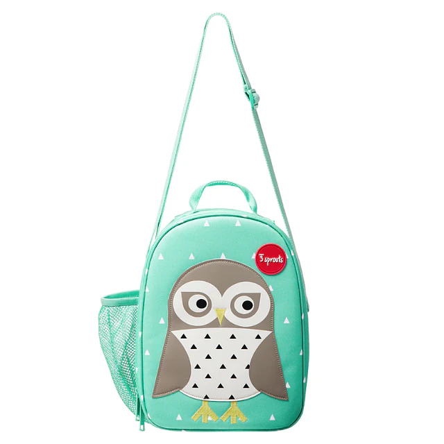 3 Sprouts - Lonchera Búho - Lunch Bag