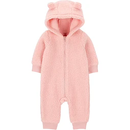 Carter's Child of Mine | Osito Sherpa con Capucha Rosado