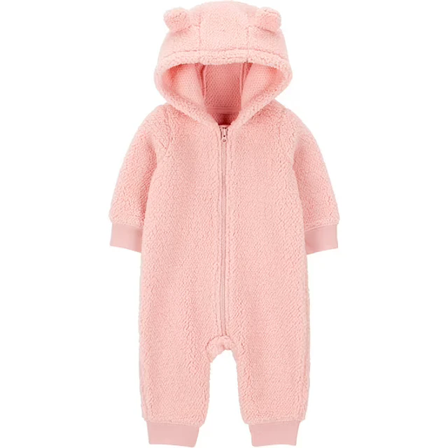 Carter's Child of Mine | Osito Sherpa con Capucha Rosado