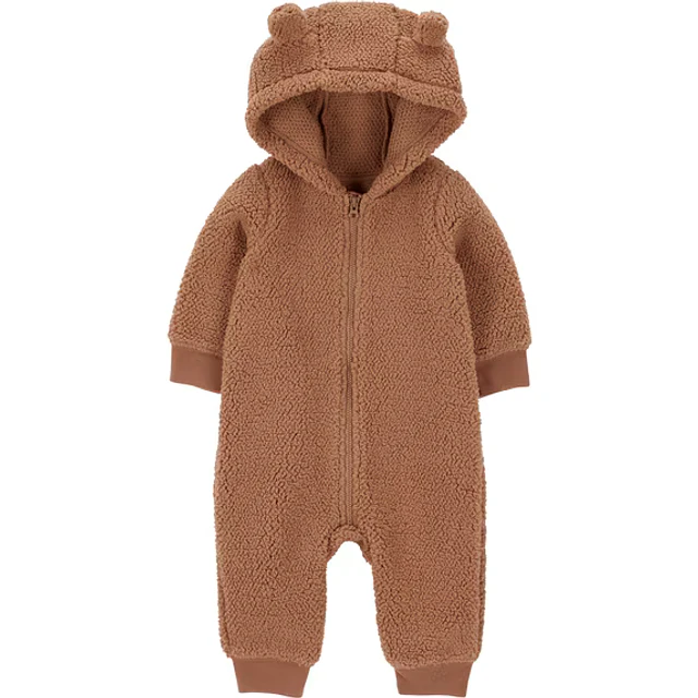 Carter's Child of Mine | Osito Sherpa con Capucha Café