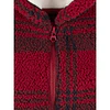 Carter's Child of Mine | Osito Sherpa Cuadrillé Rojo con Capucha