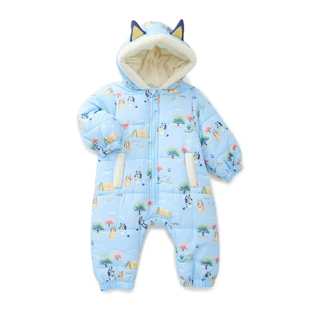 Bluey | Osito Térmico Acolchado Bluey