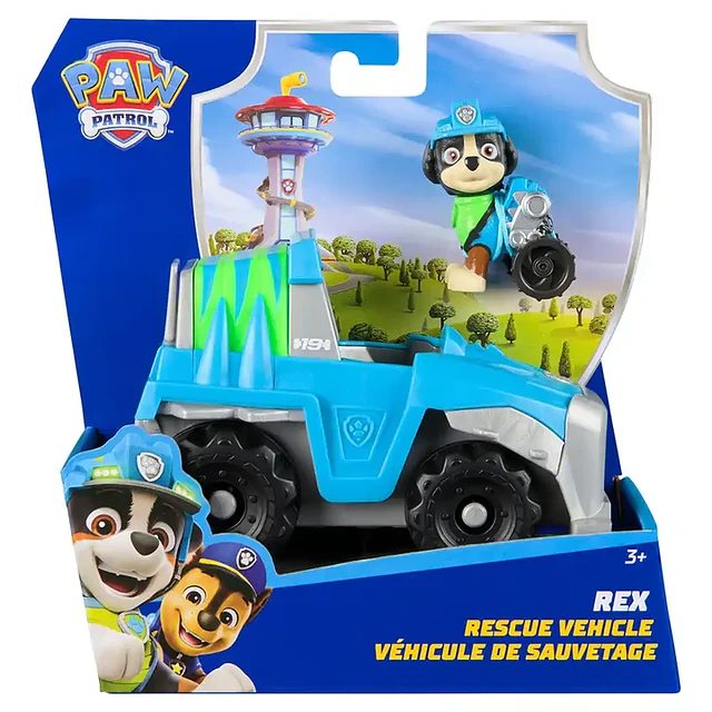 Paw Patrol - Auto Rex | Vehículo todoterreno