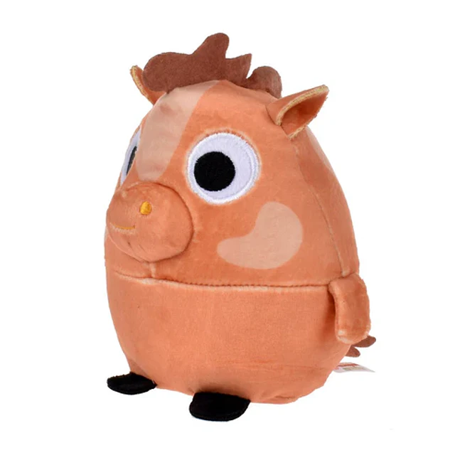 Granja de Zenón - Caballo Percherón - Peluche Musical 13 Cms
