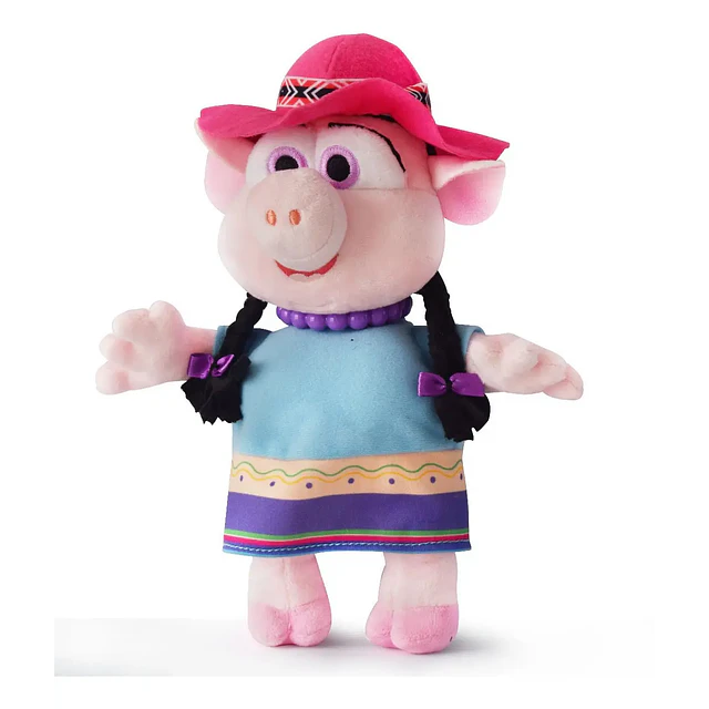 Granja de Zenón - Doña Pancha - Peluche Musical 20 Cms