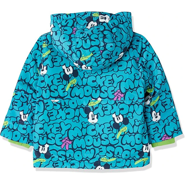 Disney - Parka Acolchada Mickey - Forro Sherpa