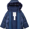 Carter's - Parka Acolchada Azul Marino con Capucha