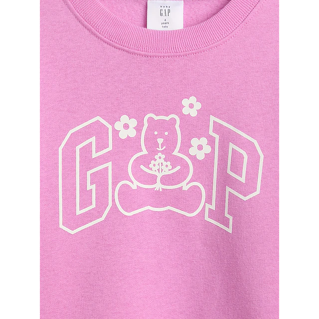 GAP - Polerón Pink Logo
