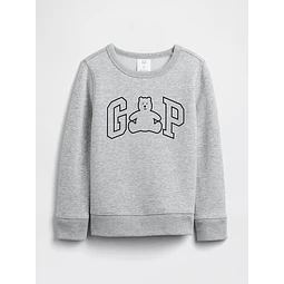 GAP - Polerón Gris Logo