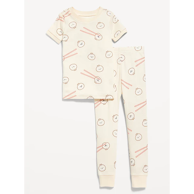 Old Navy - Conjunto Pijama 2 Piezas Dumpling - 100% Algodón