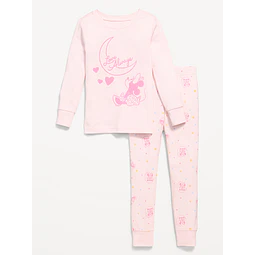 Old Navy - Conjunto Pijama 2 Piezas Minnie Luna- 100% Algodón