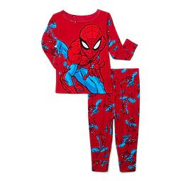 Marvel- Conjunto Pijama 2 Piezas Spiderman - 100% Algodón