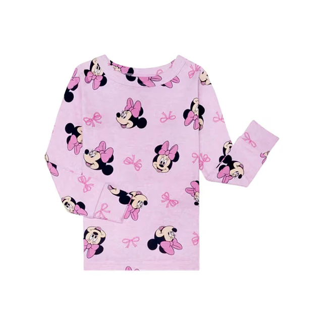 Disney - Conjunto Pijama 2 Piezas Minnie - 100% Algodón