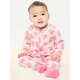 Old Navy - Pijama Enterito Frutillas - 100% Algodón