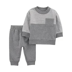 Carter's Child of Mine - Conjunto Polerón + Jogger Gris