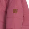 London Fog - Parka Acolchada Heavyweight Rosada con Sherpa