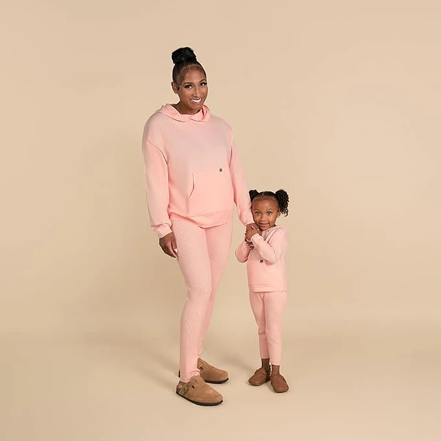 Modern Moments by Gerber - Conjunto Niña Polerón con Capucha + Leggings - Rosa