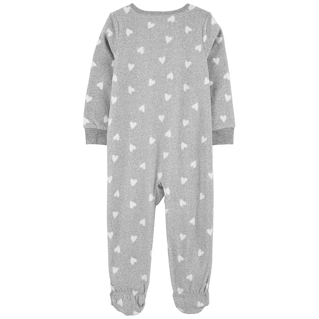 Carter's - Pijama Enterito de Polar - Búho Gris