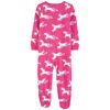Carter's - Pijama Enterito de Polar - Unicornios Rosados