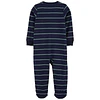 Carter's - Pijama Enterito de Polar - Dinosaurio Azul Marino