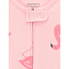 Carter's Child of Mine - Pijama Enterito - Flamencos Rosados - 100% Algodón