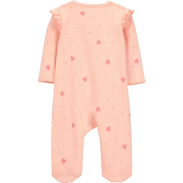 Carter's Child of Mine - Pijama Enterito - Corazones puntitos - 100% Algodón