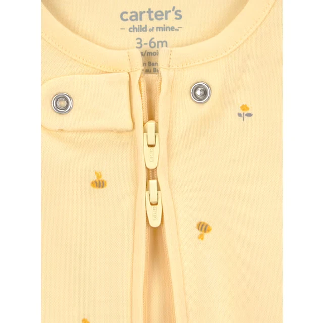 Carter's Child of Mine - Pijama Enterito - Abejitas - 100% Algodón