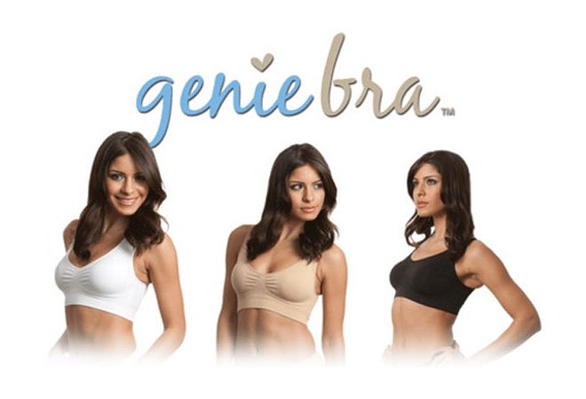 GENIE BRA 3-PACK (COLORES CLASICOS)