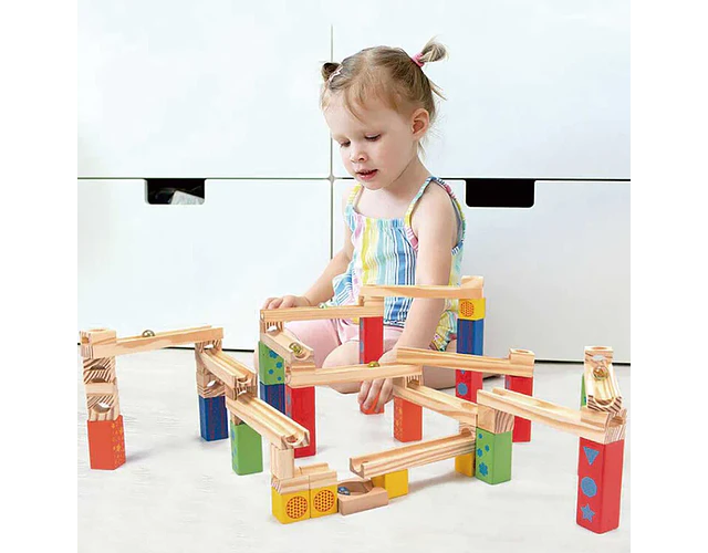 Kit de construcción de pistas de madera (avanzado)