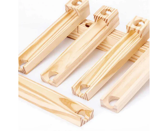 Kit de construcción de pistas de madera (avanzado)