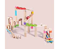 Kit de construcción de pistas de madera (avanzado)