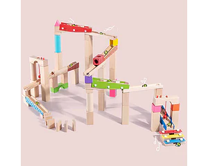 Kit de construcción de pistas de madera (avanzado)