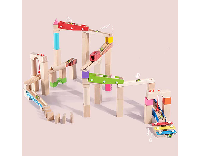 Kit de construcción de pistas de madera (avanzado)