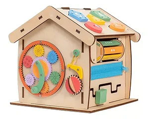 Cabaña Montessori de madera