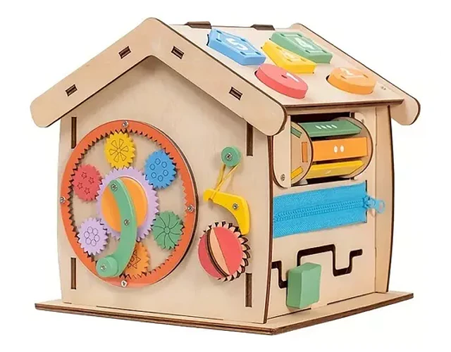 Cabaña Montessori de madera