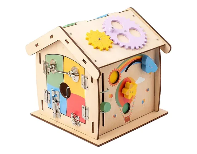 Cabaña Montessori de madera
