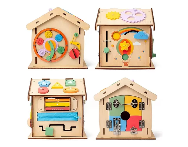Cabaña Montessori de madera