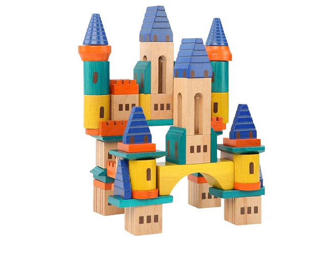 Castillo madera multifuncional