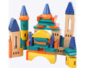 Castillo madera multifuncional