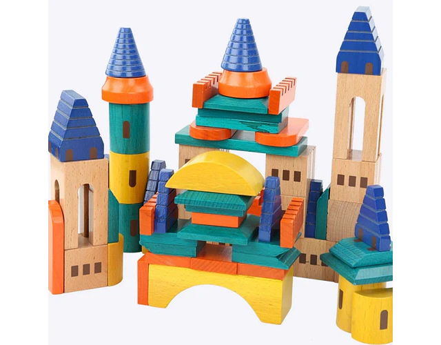 Castillo madera multifuncional