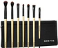 Morphe Earth To Babe 7-Piece Bamboo Eye Brush Set + Bag - Miniatura 1