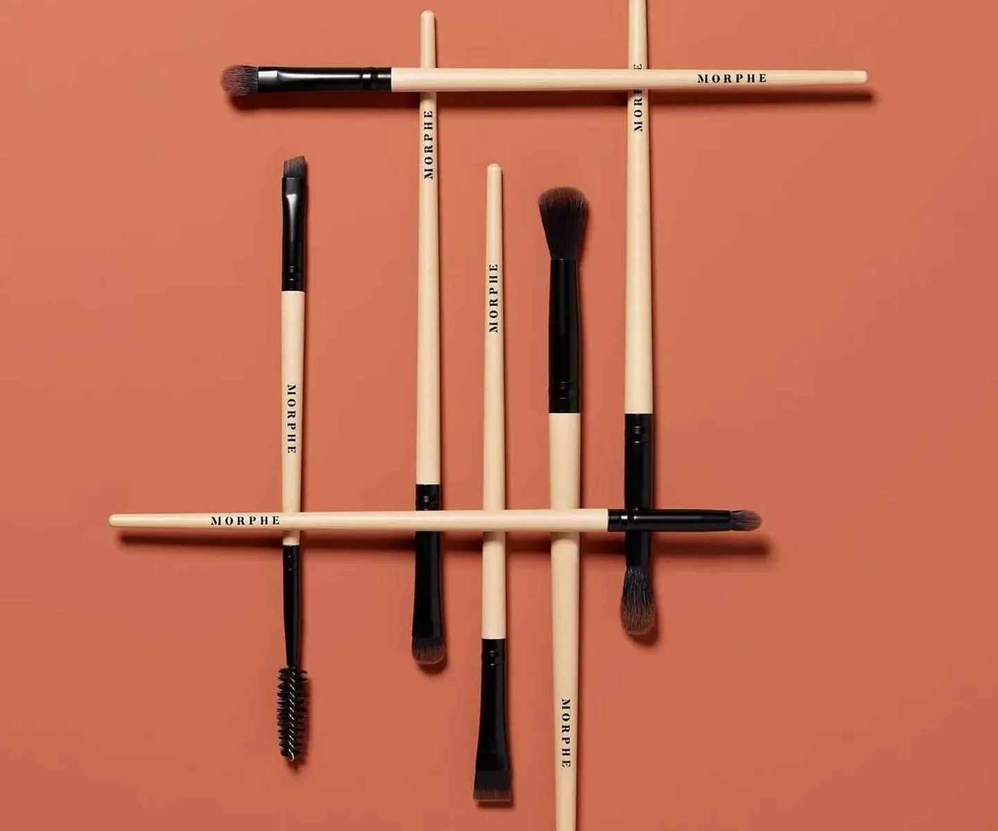 Morphe Earth To Babe 7-Piece Bamboo Eye Brush Set + Bag 4