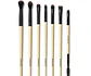 Morphe Earth To Babe 7-Piece Bamboo Eye Brush Set + Bag - Miniatura 3