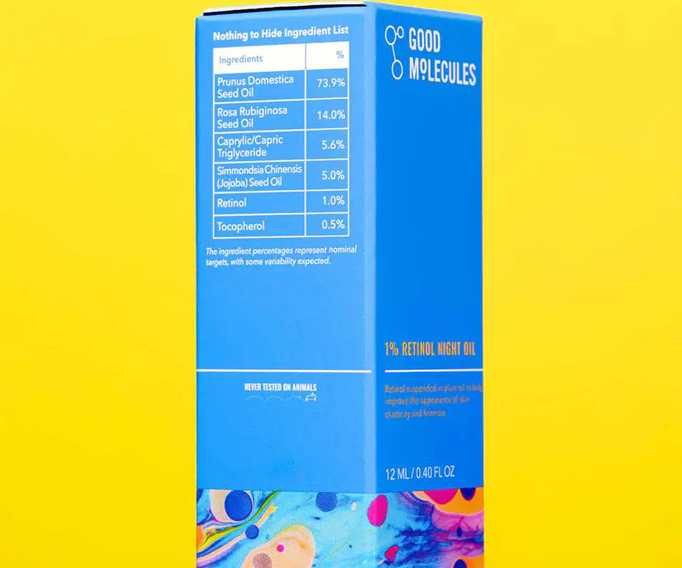 1% Retinol Night Oil - Good Molecules 4