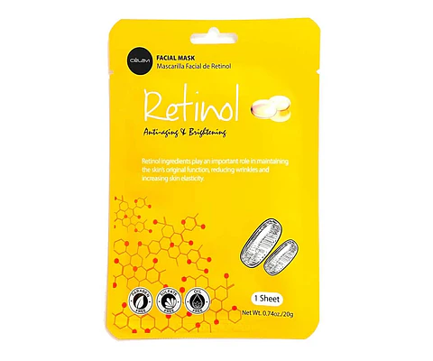 MASCARILLA FACIAL DE RETINOL ESSENCE FACIAL SHEET MASK - CELAVI